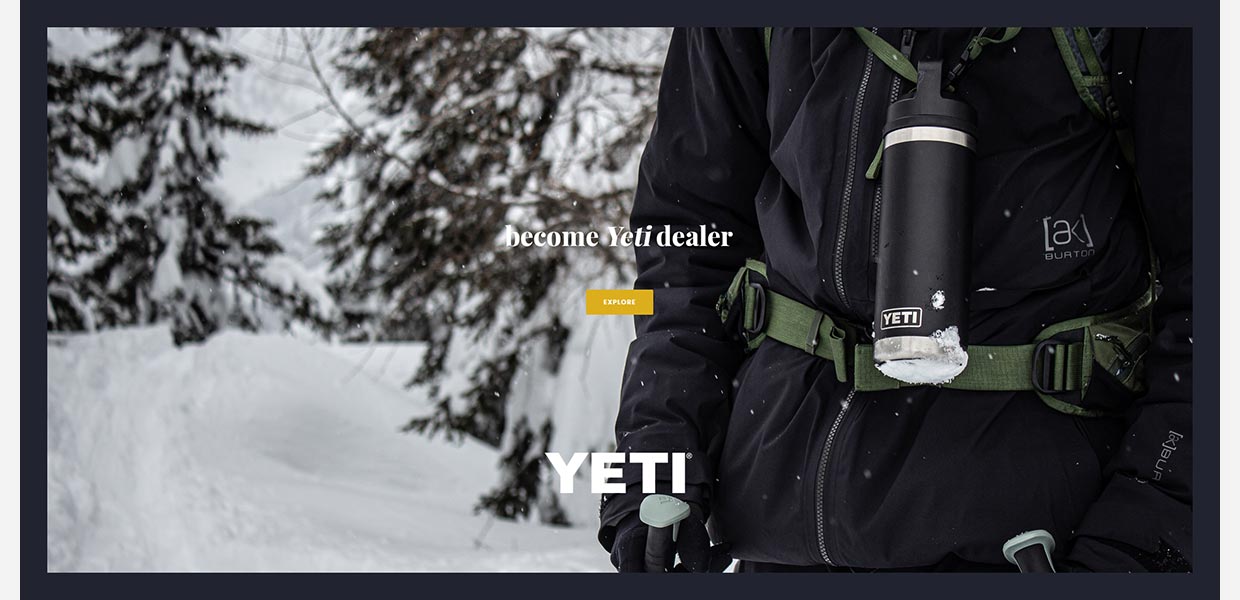 prodotti yeti