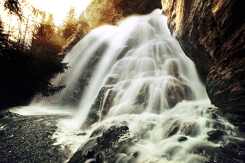 waterfall-in-South Tyrol